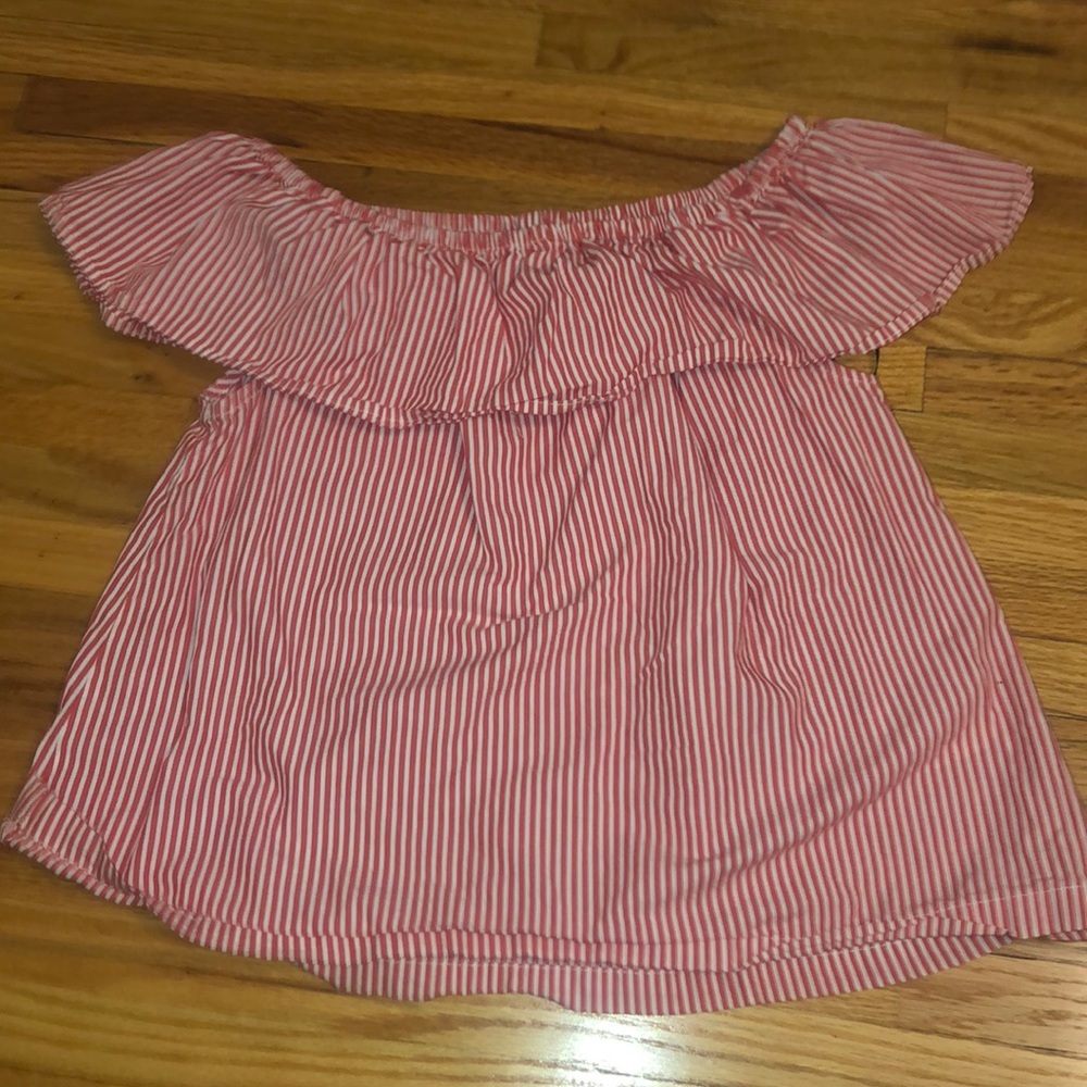 h&m off the shoulder top